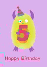 cute cartoon Birthday Card 19989 created by Get The Party Crafted