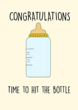 congratulations baby New Baby Card 21496 created by Rachel Trainor