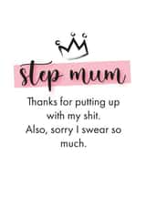 Crown step Mothers Day Card 19360 created by Daisy Jo Design