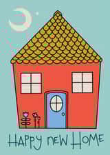 Classic New Home Card - Moonlight - Happy New Home created by Nelly's Treasures
