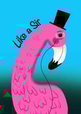 sir traditional Birthday Card 47304 created by @cuteblacklines