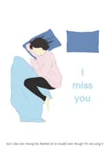 i miss you missing you Card 47329 created by my.bunny.and.bear