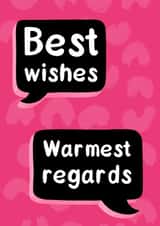 Best Wishes, Warmest Regards created by Katherine Lynas