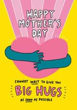 Happy Mother's Day Sending Big Hugs Card created by Angela Chick
