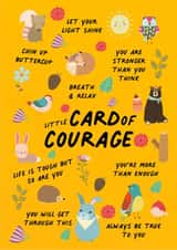 Card of courage created by IWLT