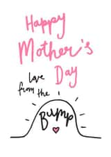 Happy Mother's Day from the Bump Card created by Oops a doodle