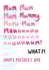 Stewie Griffin Nagging Mother's Day Card created by Oops a doodle