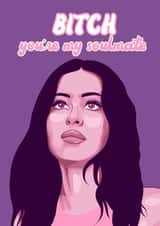 Euphoria Maddy Perez Valentines Day Card 47343 created by livoodle