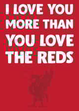football liverpool Valentines Day Card 16661 created by David Rudd