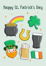 ireland st.patricks Saint Patricks Day Card 17299 created by Creaternet