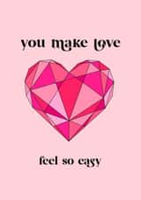 crystals gem Valentines Day Card 17553 created by HappyHippyPrints