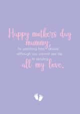 never forgotten miss you Mothers Day Card 39562 created by Kimberley dobison