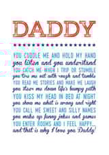 daddy cuddle me Father's Day Card 8705 created by Joanna Miller