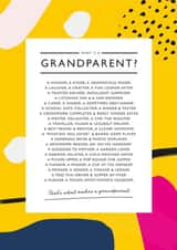 Heartfelt Birthday Card - For Grandparent - Poem created by Joanna Miller