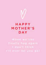 hug never let go Mothers Day Card 1447 created by Megan Claire