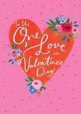 heart one Valentines Day Card 19850 created by Sam Wilson