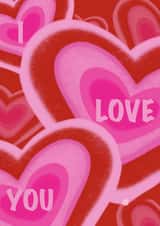love love you Valentines Day Card 16920 created by Lucy McCabe