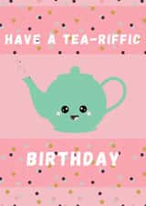 pun tea Birthday Card 21179 created by Margot Hill