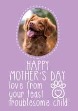 Personalised Mothers Day Photo Card created by Afewhometruths - mother mum Mothers Day Personalised Photo Card 8268