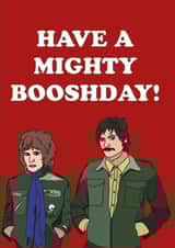 the mighty boosh Zookeepers Birthday Card 21562 created by Cards By Emily