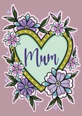 For you, Mum x created by Little Hawk Studio