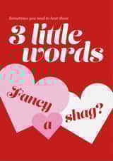 3 little Valentines Day Card 38103 created by Louise Chorley