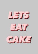 cake eat Birthday Card 37497 created by Little Thrifty