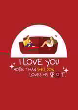 funny cute Valentines Day Card 47352 created by CreateDesigns by Shaista Parveen