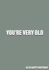 old cheeky Birthday Card 21559 created by Cards By Con