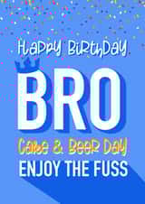 Brother Bro Birthday Card 18829 created by Little Cat Creates