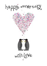 penguins animals Anniversary Card 47361 created by Lush Stuff
