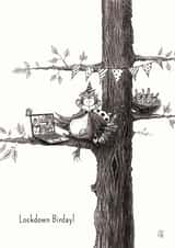 bird animal Birthday Card 23377 created by Catherine Flynn