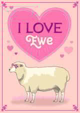 heart love Valentines Day Card 26060 created by olliebrownillustration