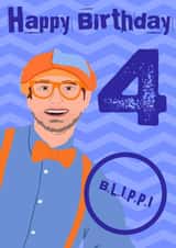 Blippi age 4 created by Faye Burtenshaw