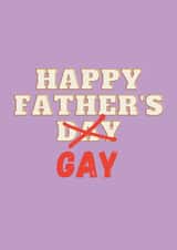 Happy Father's Gay created by amlau