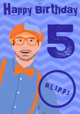 Blippi age 5 created by Faye Burtenshaw