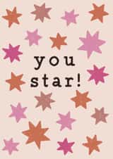 you star stars Love & Friendship Card 21606 created by Louisa Taylor