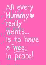Poor Mummy... all she really wants is to have a wee in peace. created by Little Cat Creates
