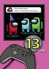 13 illustration Birthday Card 19227 created by Jackie Ponwaye Design