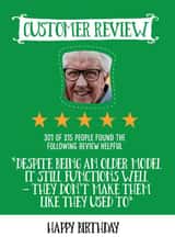 Personalised Birthday Photo Card created by Afewhometruths - old funny Birthday Personalised Photo Card 8272