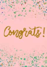 Congrats Confetti Congratulations Card 21633 created by HerculesHollow