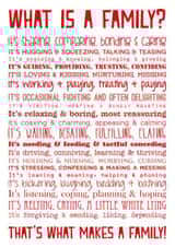 Family adoption Just because Card 8710 created by Joanna Miller