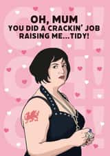 nessa Gavin and stacey Mothers Day Card 17132 created by Guilty Cards