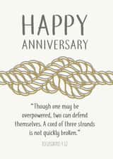Marriage Wedding Anniversary Anniversary Card 16751 created by Christian Gift Store
