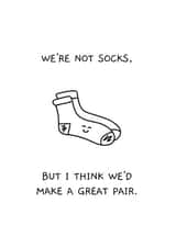 socks great Valentines Day Card 21597 created by Unmaskedkane