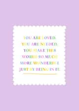 Sweet card to send a smile. created by Jessica Rachel Sharp