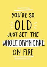 cake old Birthday Card 19906 created by @StarBerry