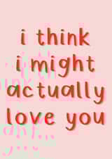 think might Valentines Day Card 21690 created by SecretlyMegan