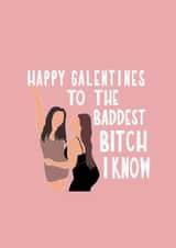 galentines friend Valentines Day Card 43623 created by Dylego