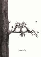 cartoon love Valentines Day Card 1288 created by Catherine Flynn